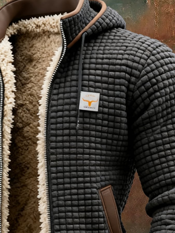 Asher | Cozy Knit Winter Jacket