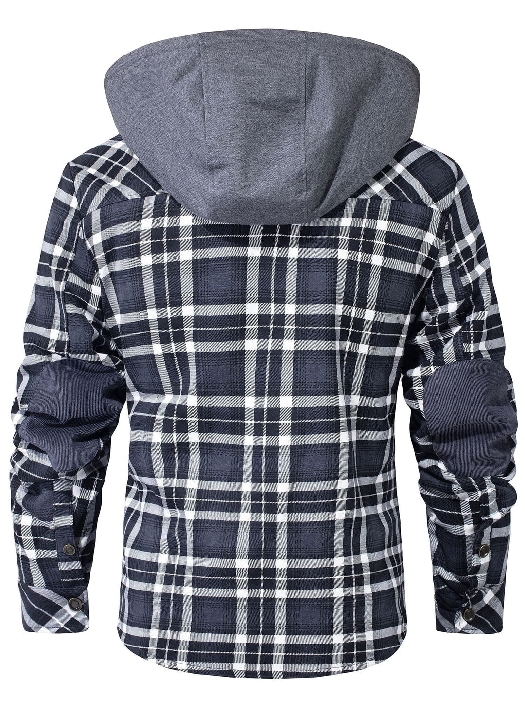 Caleb | Rugged Hooded Plaid Jacket