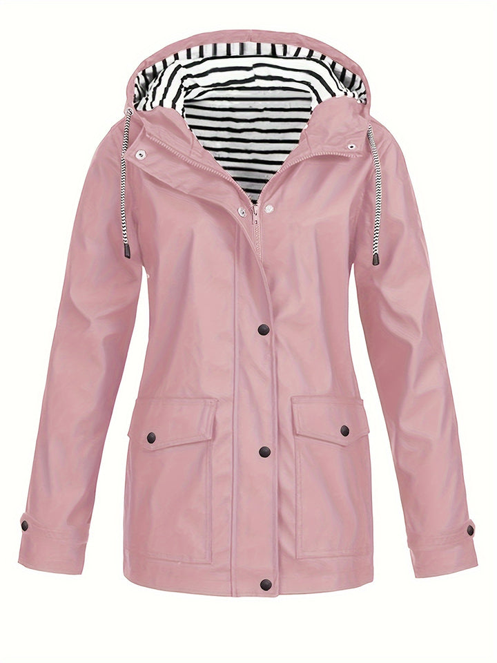Mara | Hooded Waterproof Windbreaker