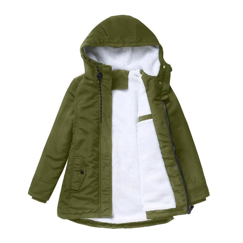 Eliza | Elegant Hooded Quilted Jacket
