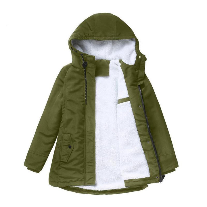 Eliza | Elegant Hooded Quilted Jacket