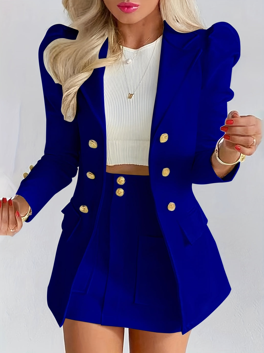 Elodie | Elegant Tailored Two-Piece Set