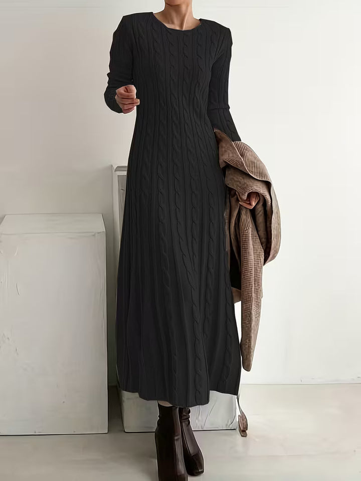 Jemima | Elegant Longline Knit Dress