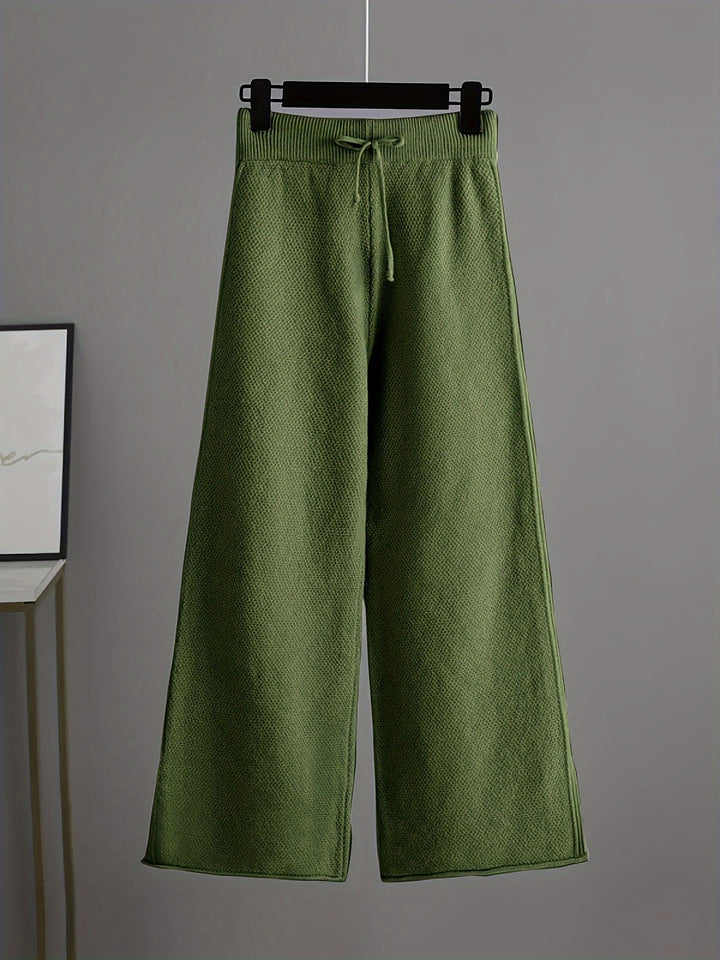 Joan | Relaxed Sweater & Wide-Leg Pants Set