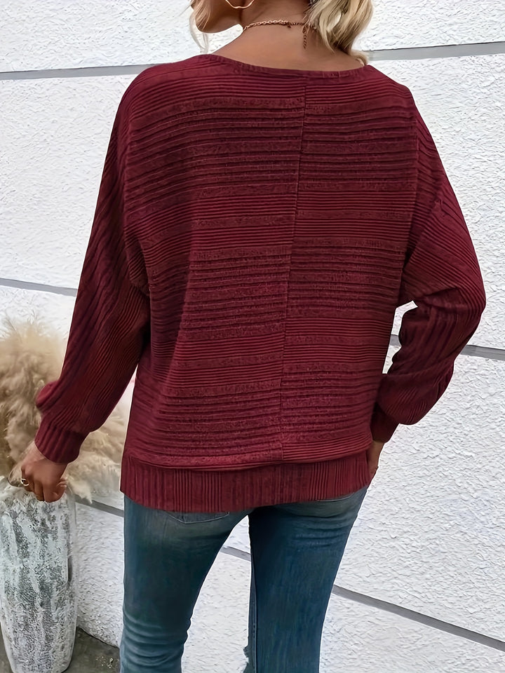 Pamela | Relaxed Sleeve Knit Sweater