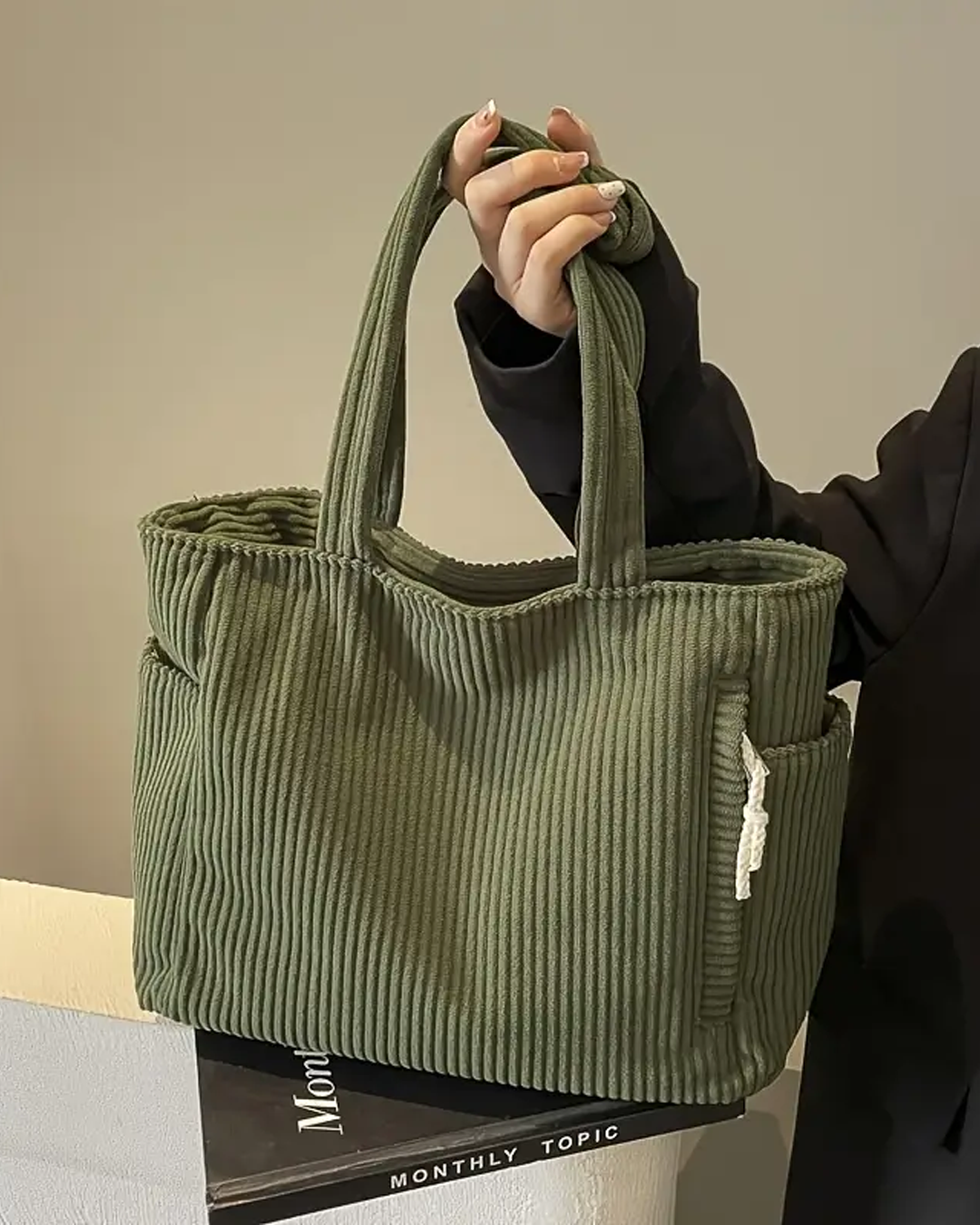 Tilda | Everyday Ribbed Tote Bag