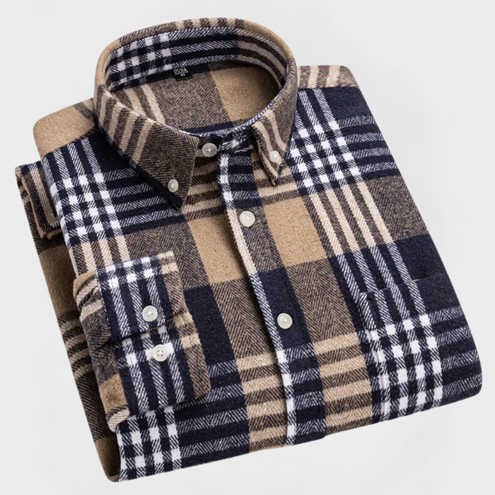 Mark | Classic Plaid Flannel Shirt