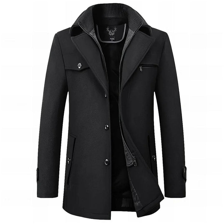 Thomas | Classic Long Overcoat