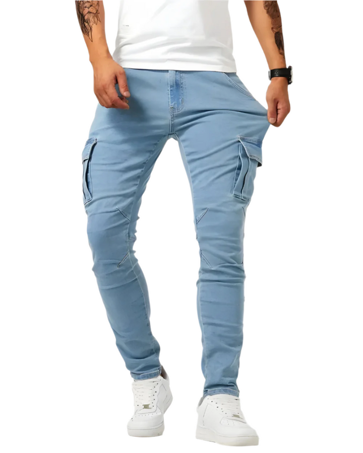 Lucas | Refined Stretch Cargo Pants