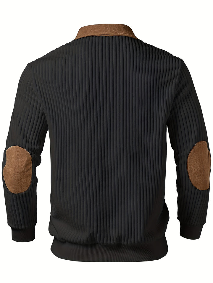Owen | Classic Zip-Collar Sweater