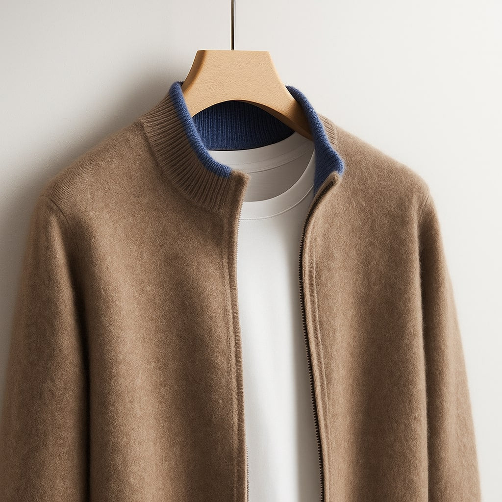 Charles | Premium Refined Zip Jacket