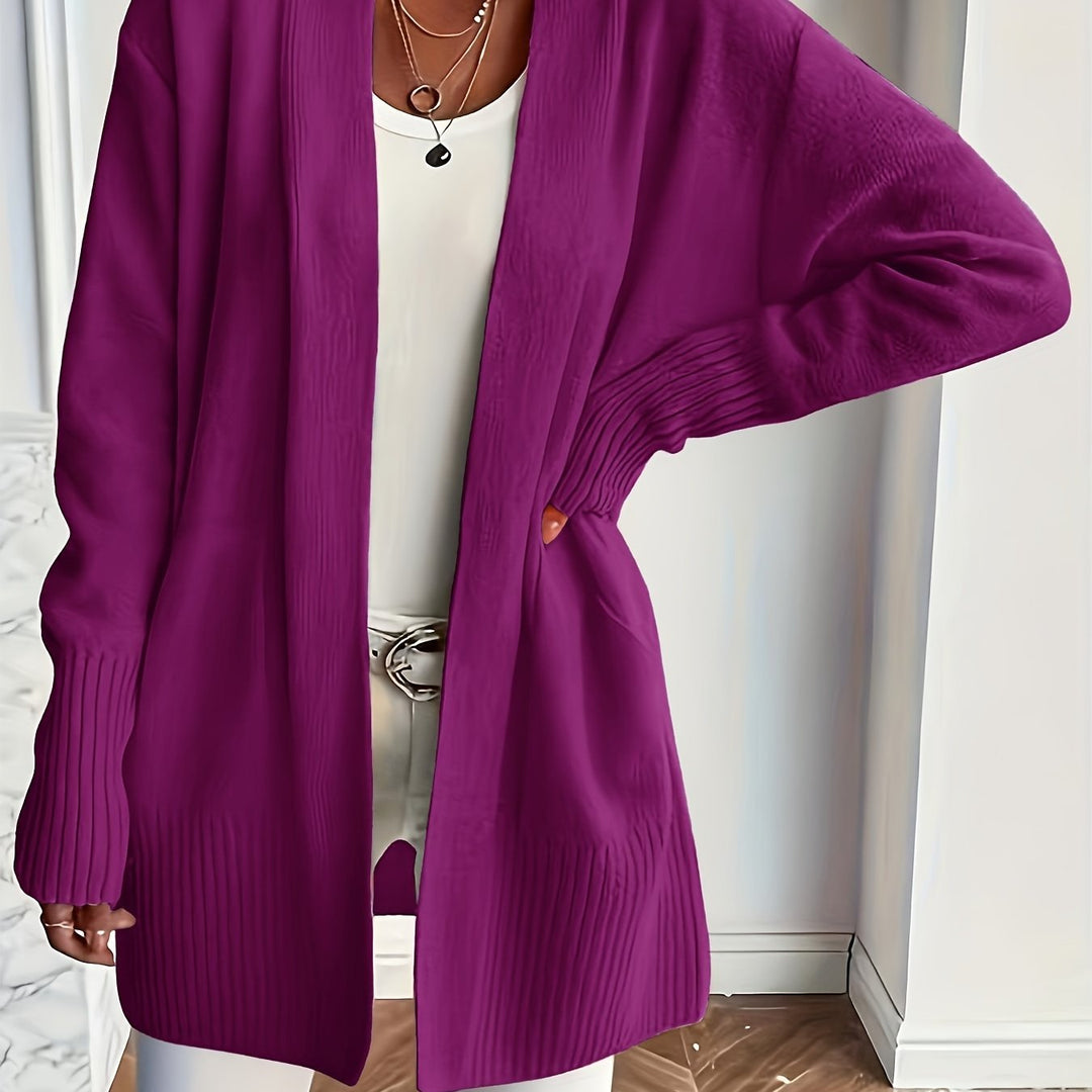 Ashley | Cozy Open-Front Cardigan