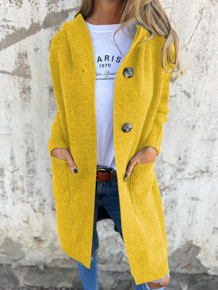 Viola | Long Cozy Knit Cardigan