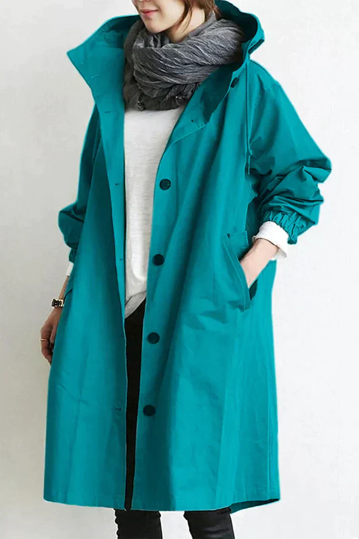 Sadie | Hooded Trench Coat