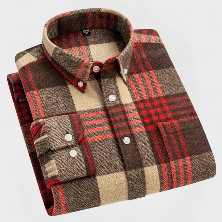 Mark | Classic Plaid Flannel Shirt