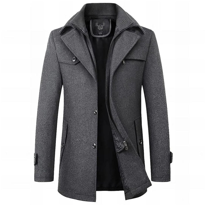 Thomas | Classic Long Overcoat