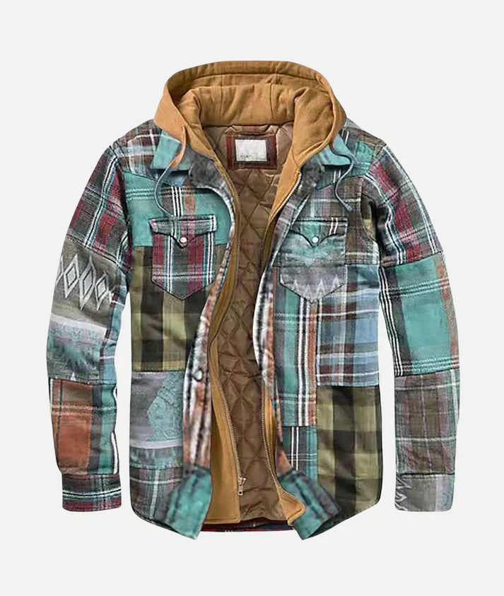 Alain | Vintage Quilted Flannel Jacket