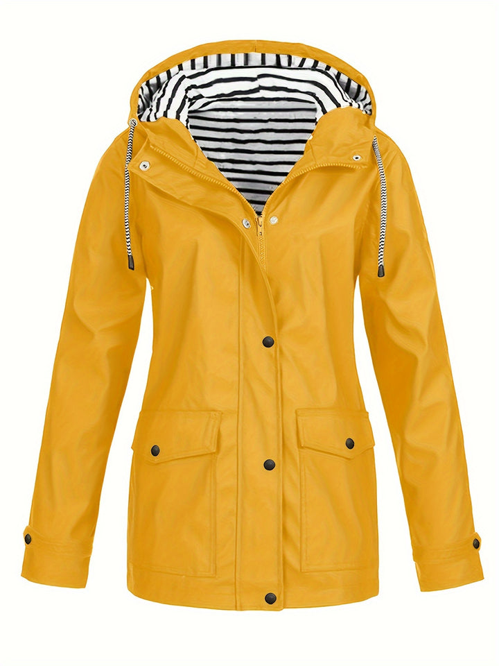 Mara | Hooded Waterproof Windbreaker