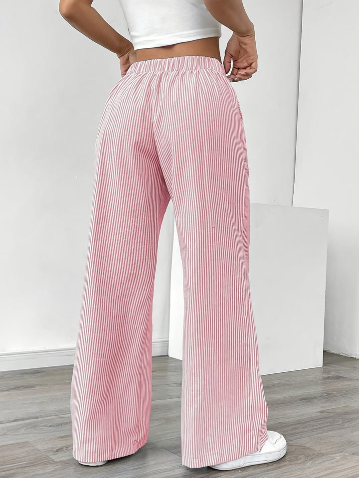 Maribel | Flowing Printed Wide-Leg Pants