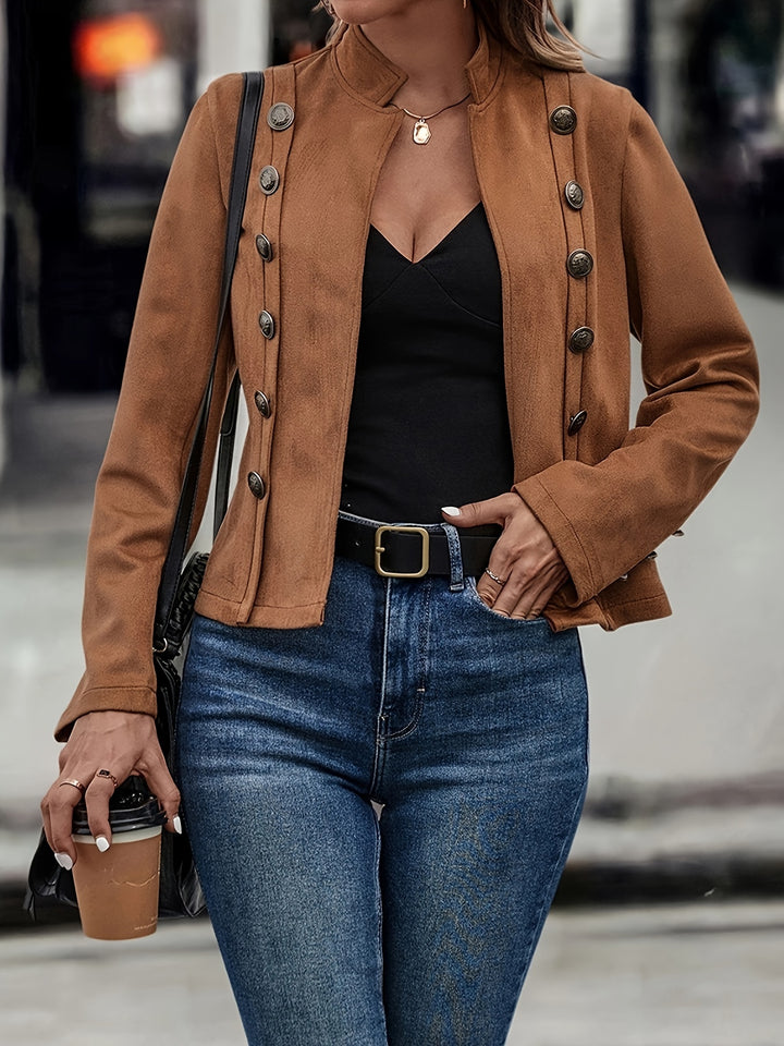 Harper | Timeless Elegant Button Jacket