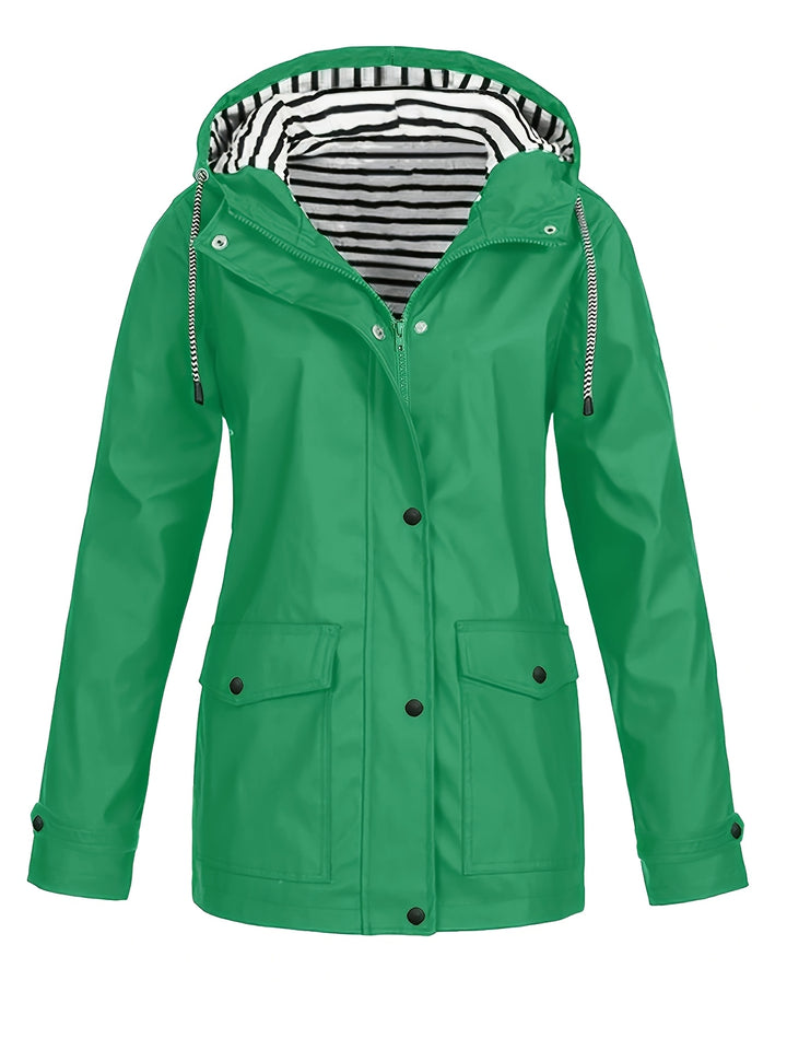 Mara | Hooded Waterproof Windbreaker