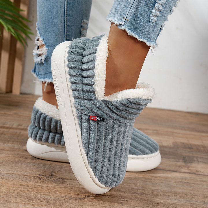 Avery | Soft Plush Indoor Slippers