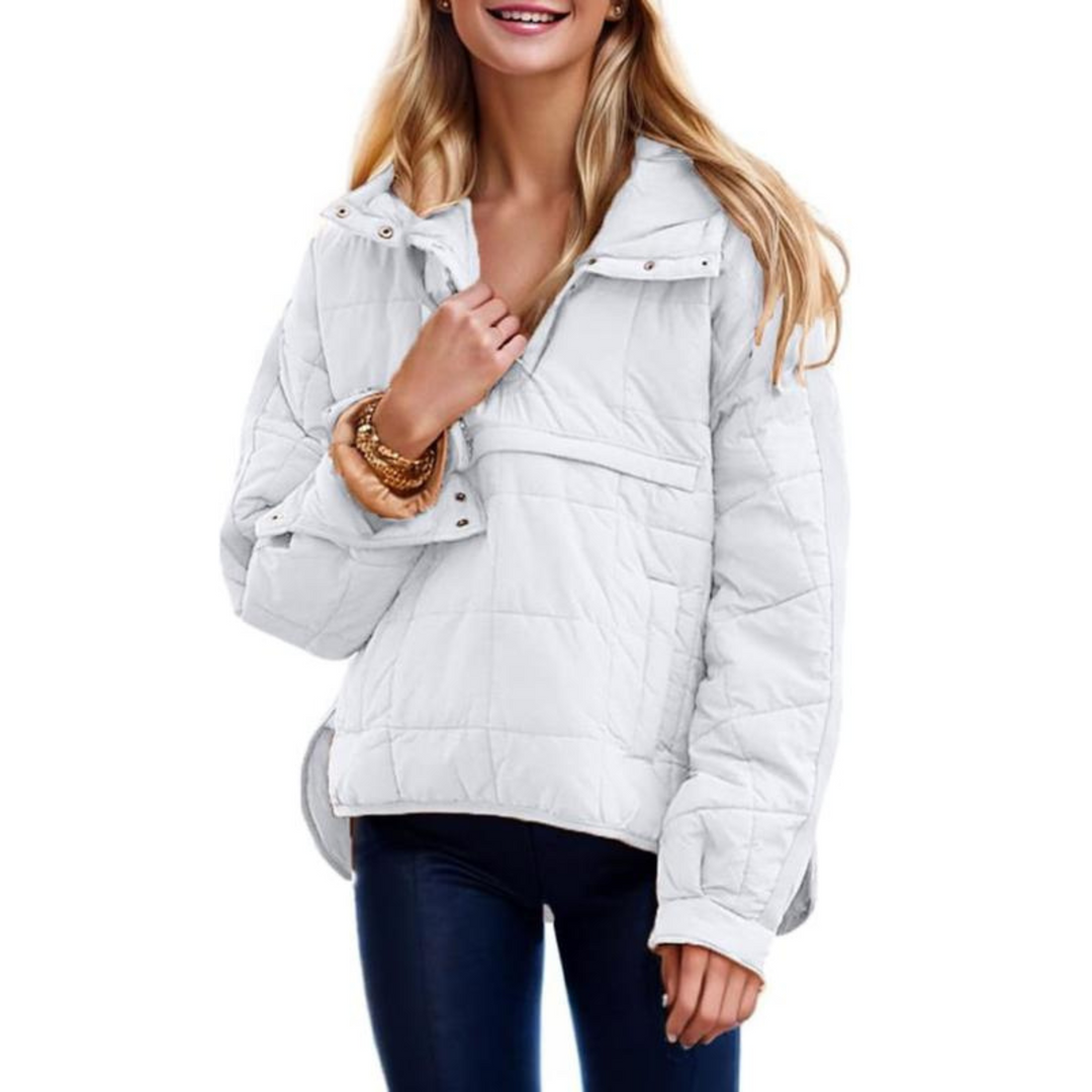 Margaret | Oversized Hooded Pullover Jacket