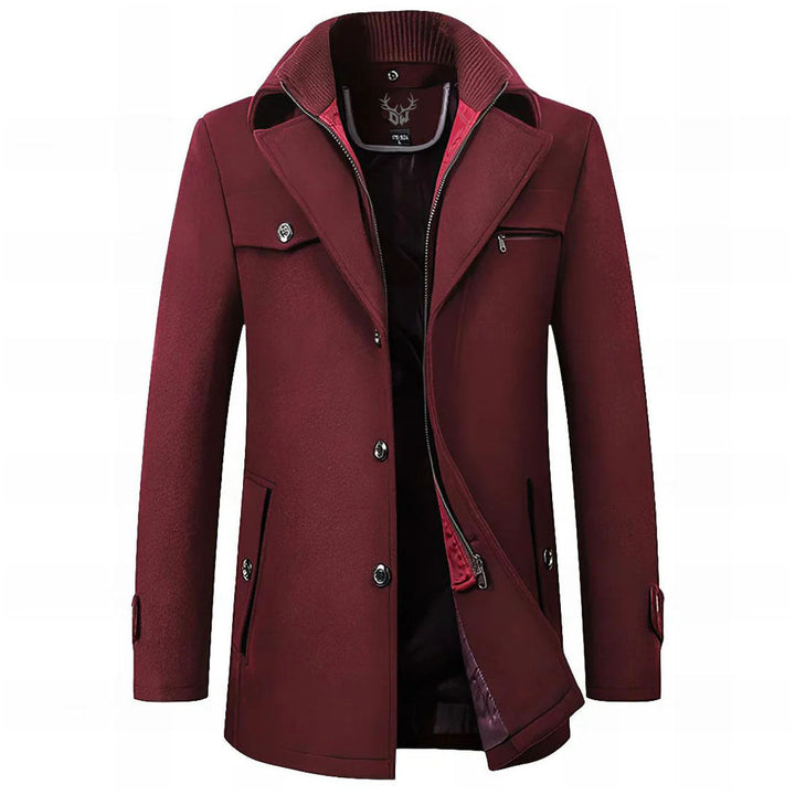 Thomas | Classic Long Overcoat