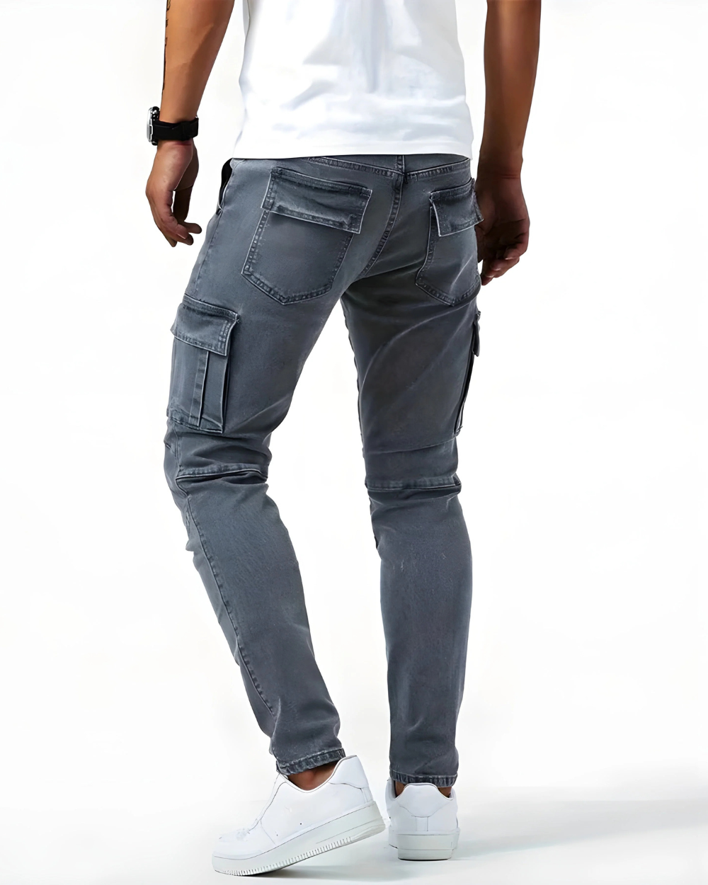 Lucas | Refined Stretch Cargo Pants