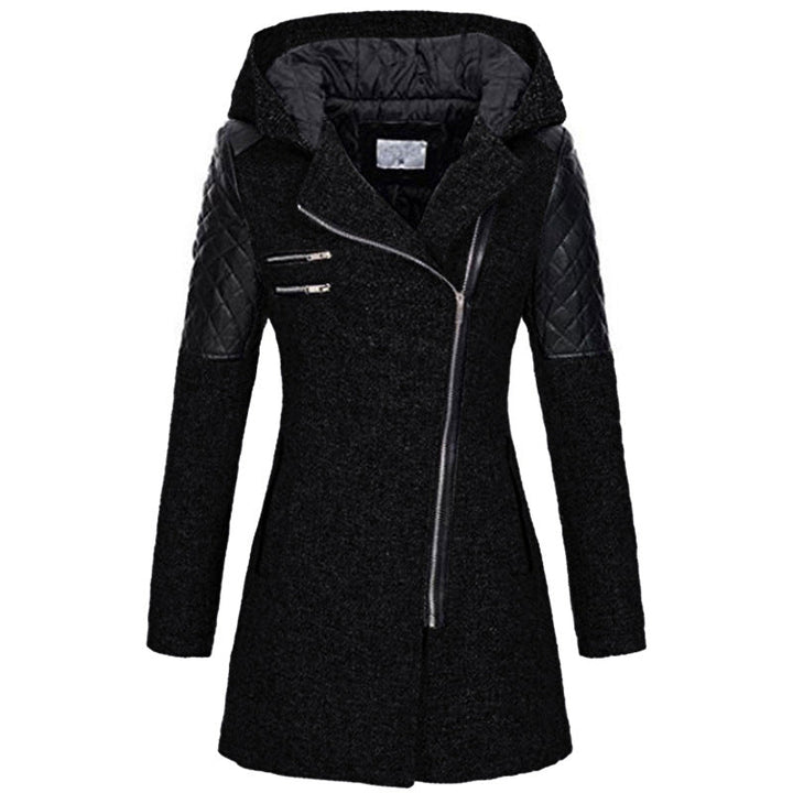 Hadley | Structured Zip-Front Hooded Coat