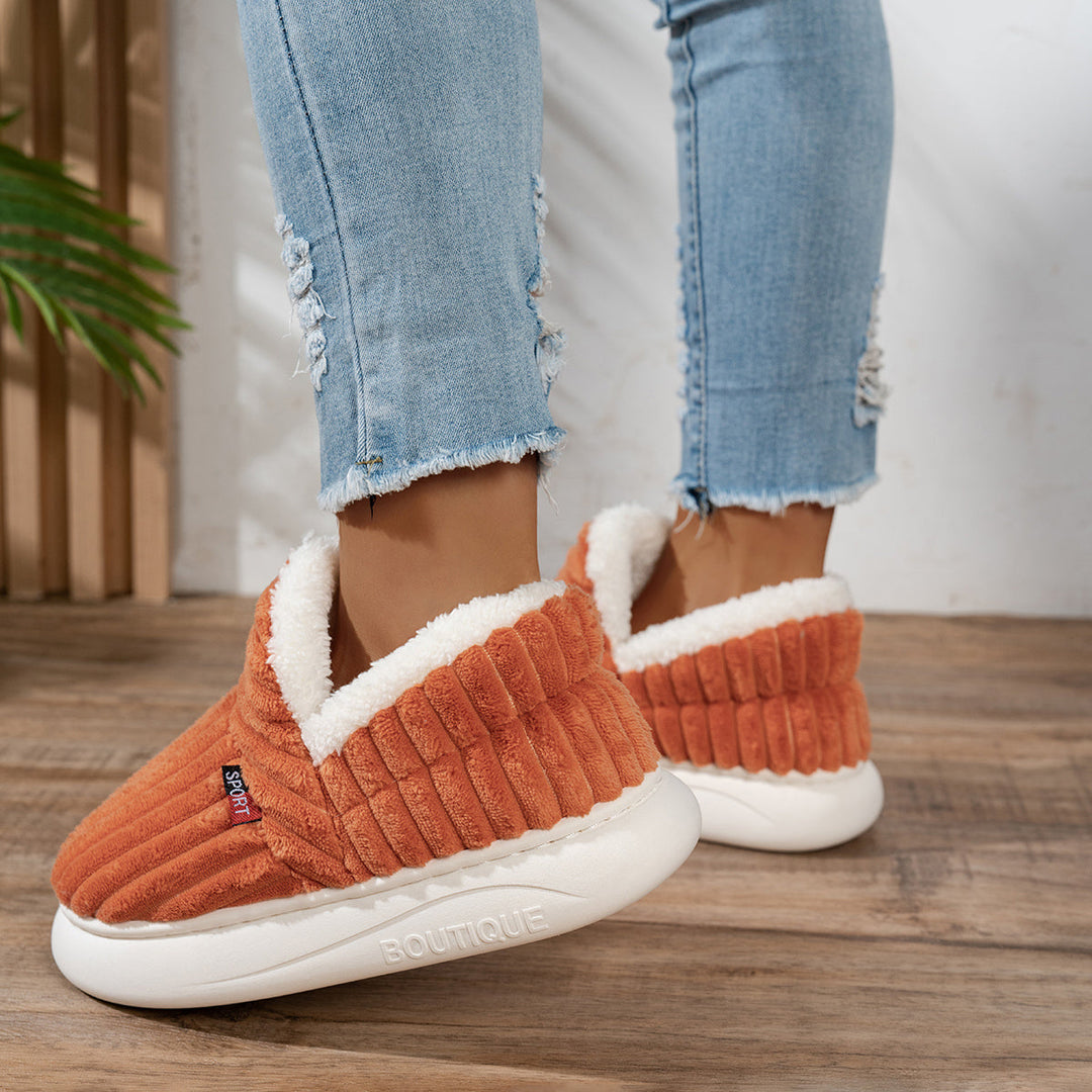 Avery | Soft Plush Indoor Slippers