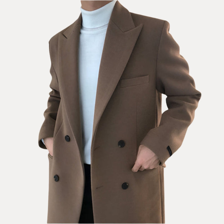 Edgar | Elegant Double-Breasted Coat