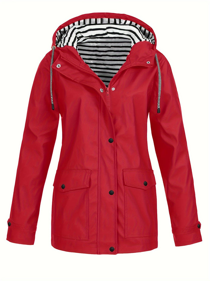 Mara | Hooded Waterproof Windbreaker