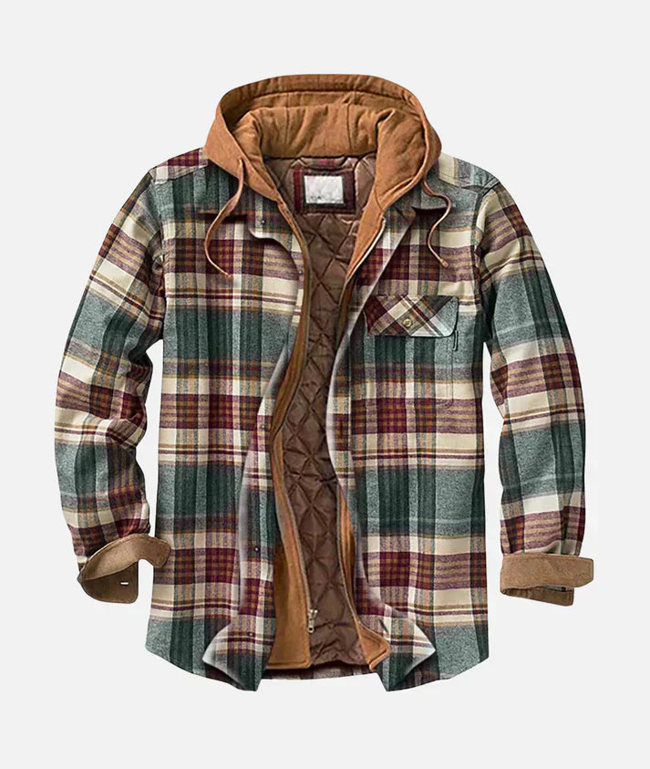 Alain | Vintage Quilted Flannel Jacket