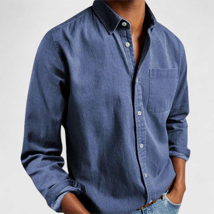 Edward | Classic Button Long Sleeve Shirt