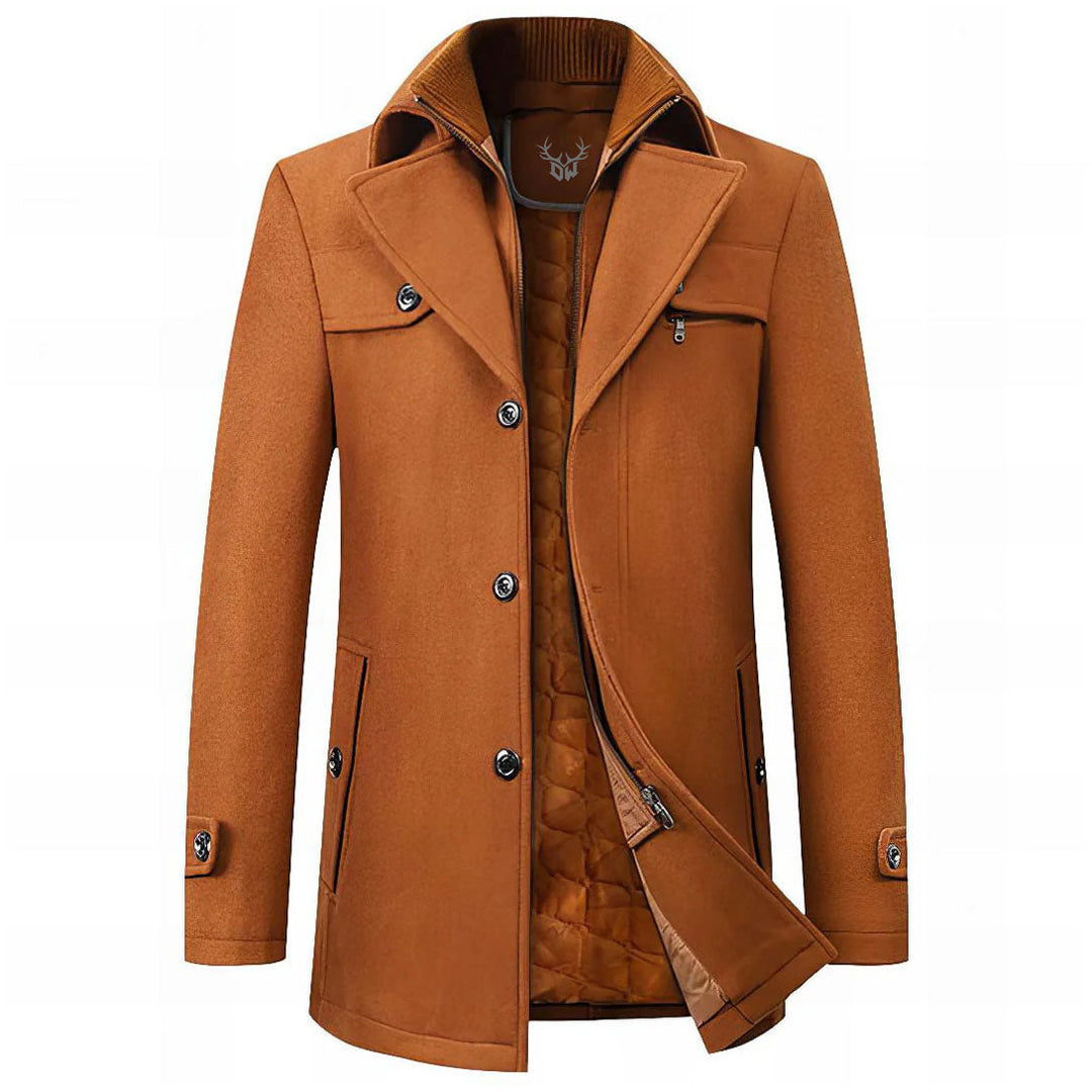 Thomas | Classic Long Overcoat