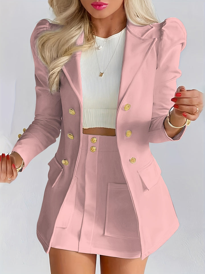 Elodie | Elegant Tailored Two-Piece Set