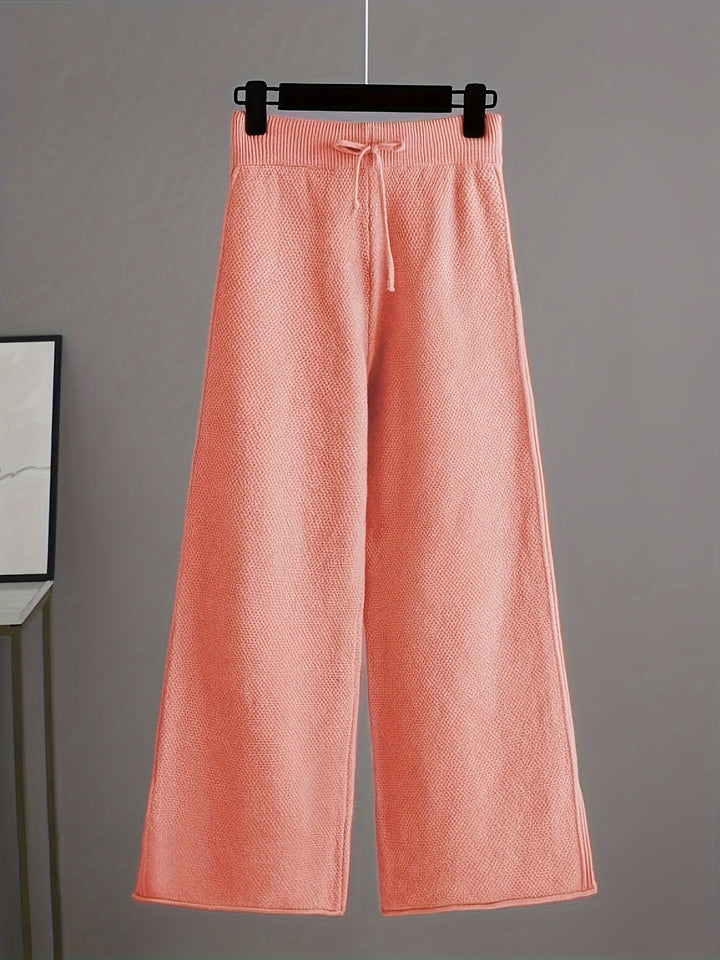 Joan | Relaxed Sweater & Wide-Leg Pants Set