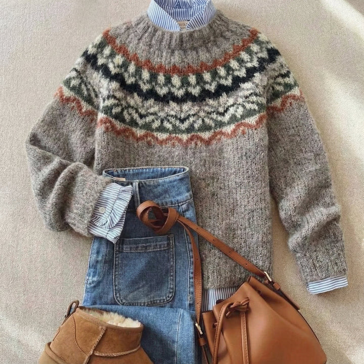 Eleanor | Timeless Pattern Charm Sweater