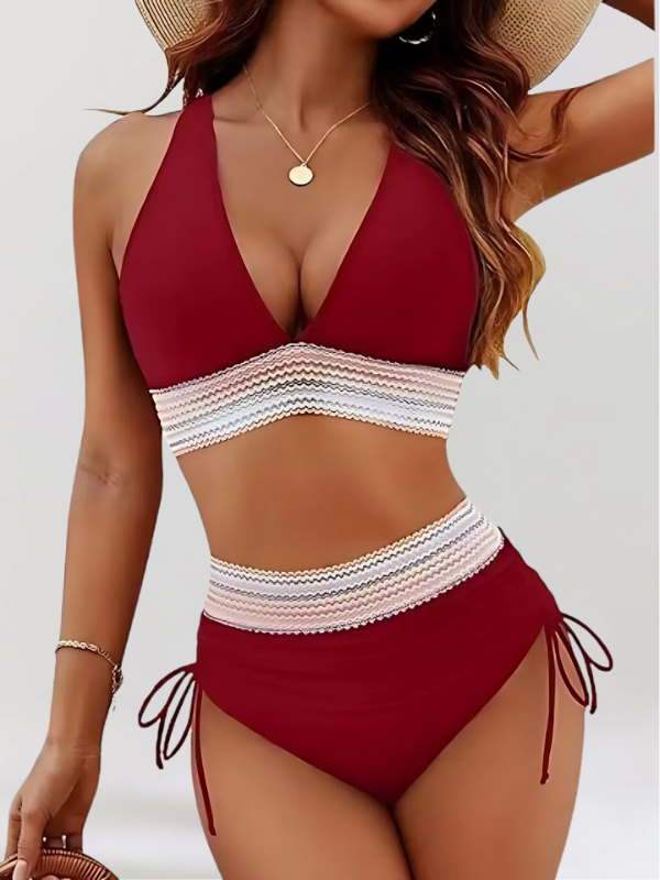 Ariana | Elegant High-Waist Bikini Set