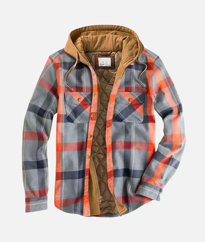 Alain | Vintage Quilted Flannel Jacket