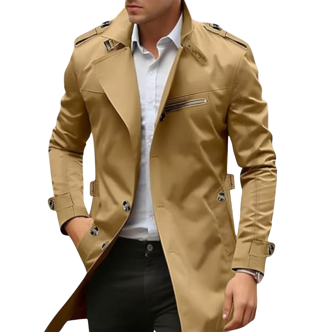 Mason | Classic Long Trench Coat