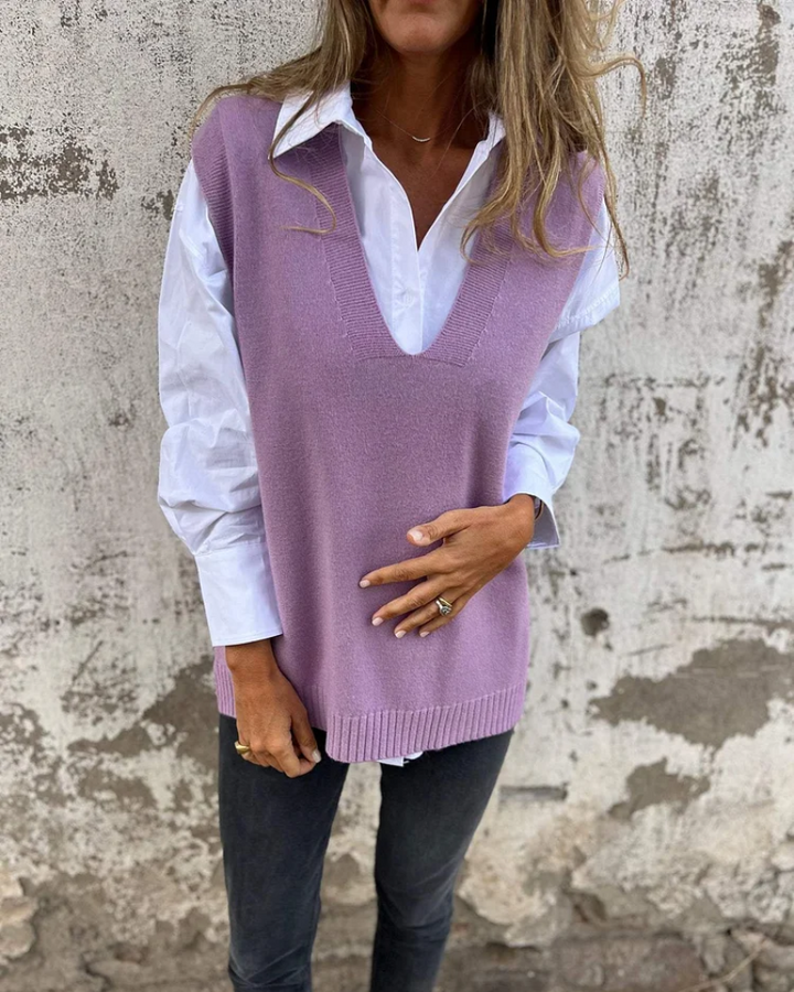 Madeline | Cozy V-Neck Knit Cardigan