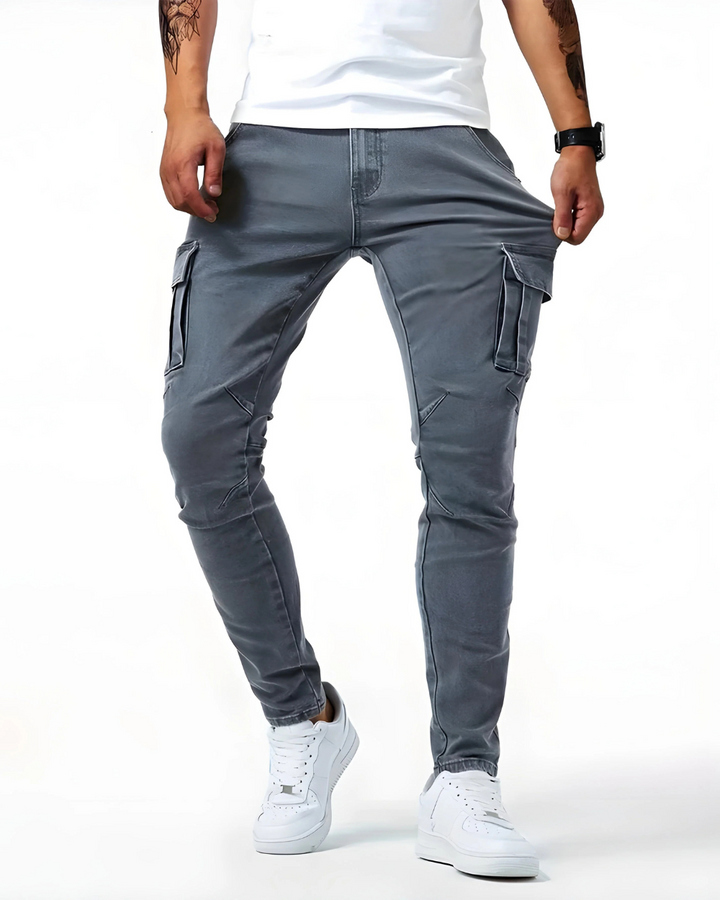 Lucas | Refined Stretch Cargo Pants