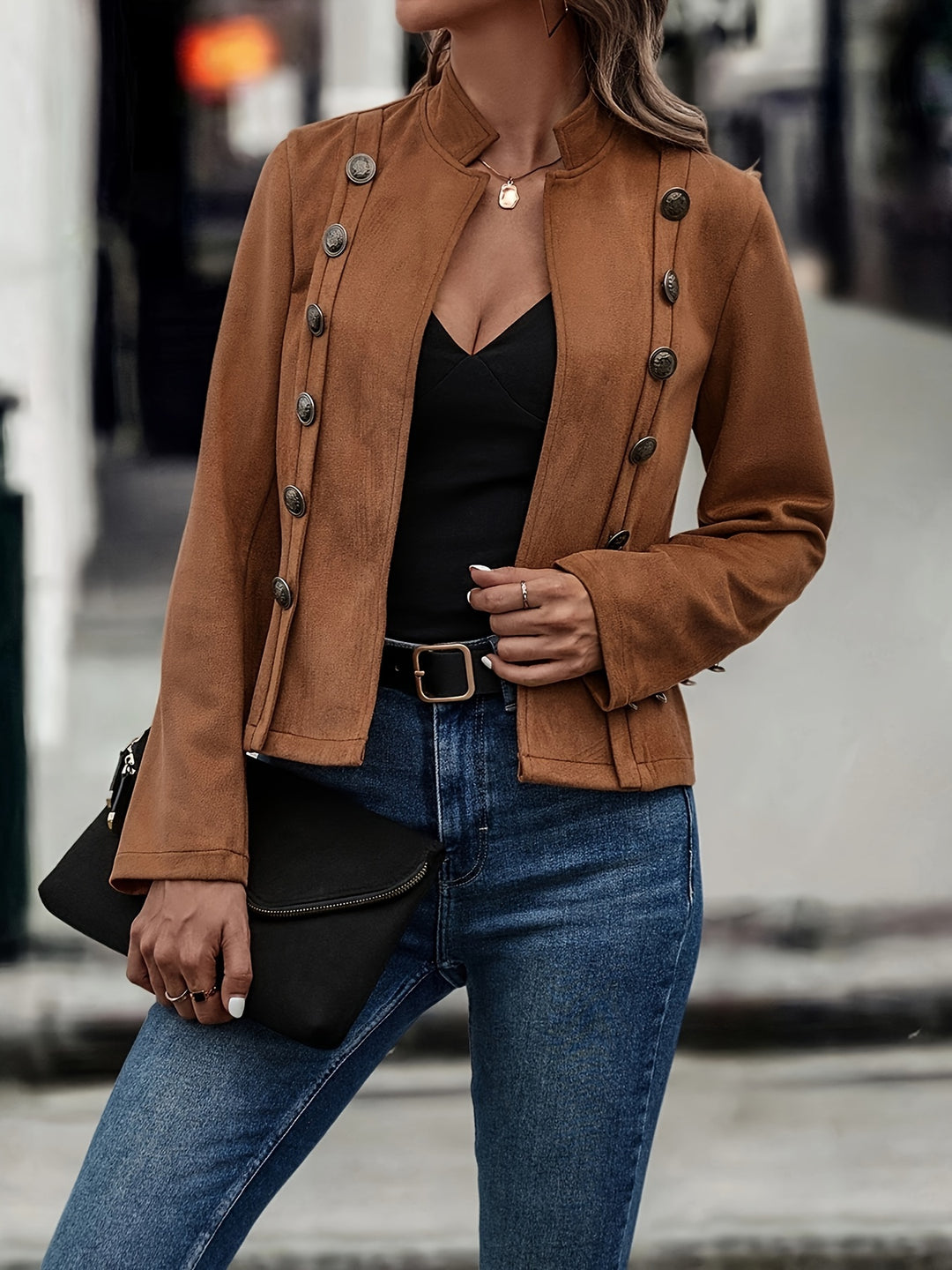 Harper | Timeless Elegant Button Jacket