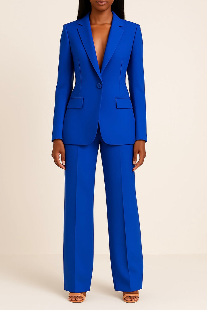 Kylie | Tailored Long Blazer Suit Set