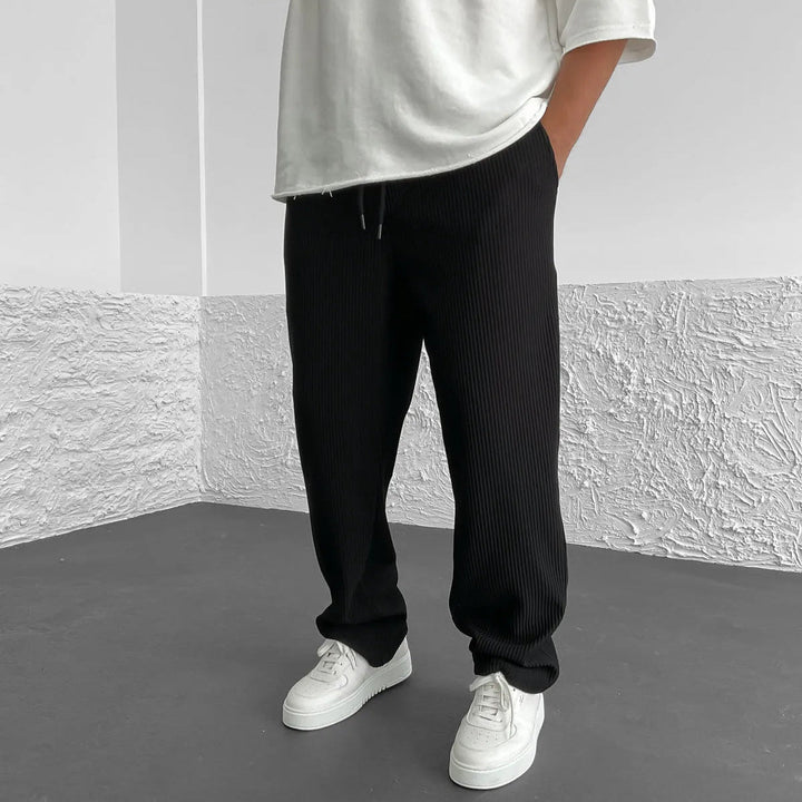 Leo | Refined Stripe Comfort Pants