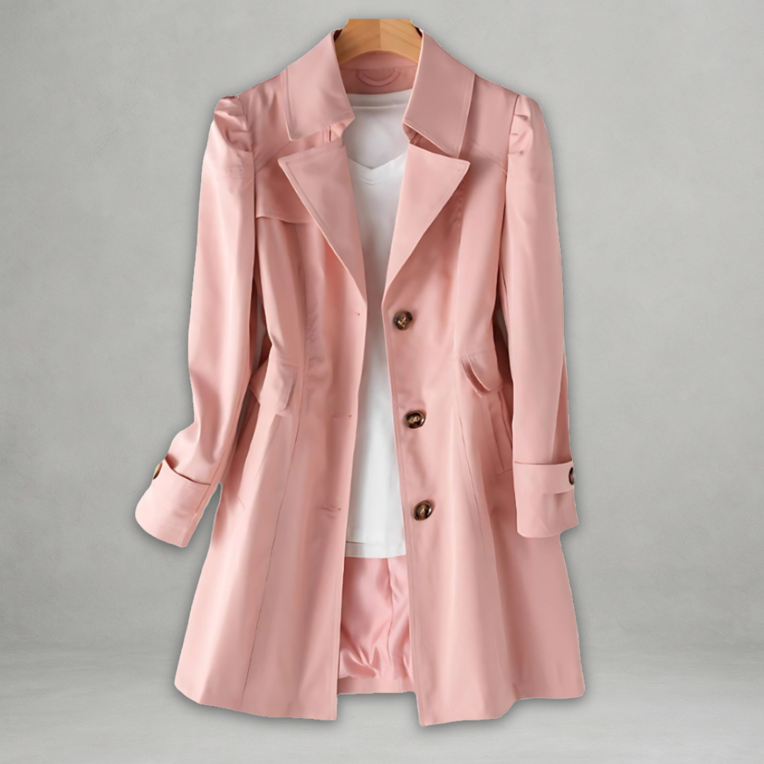 Elise | Classic Tailored Trench Coat