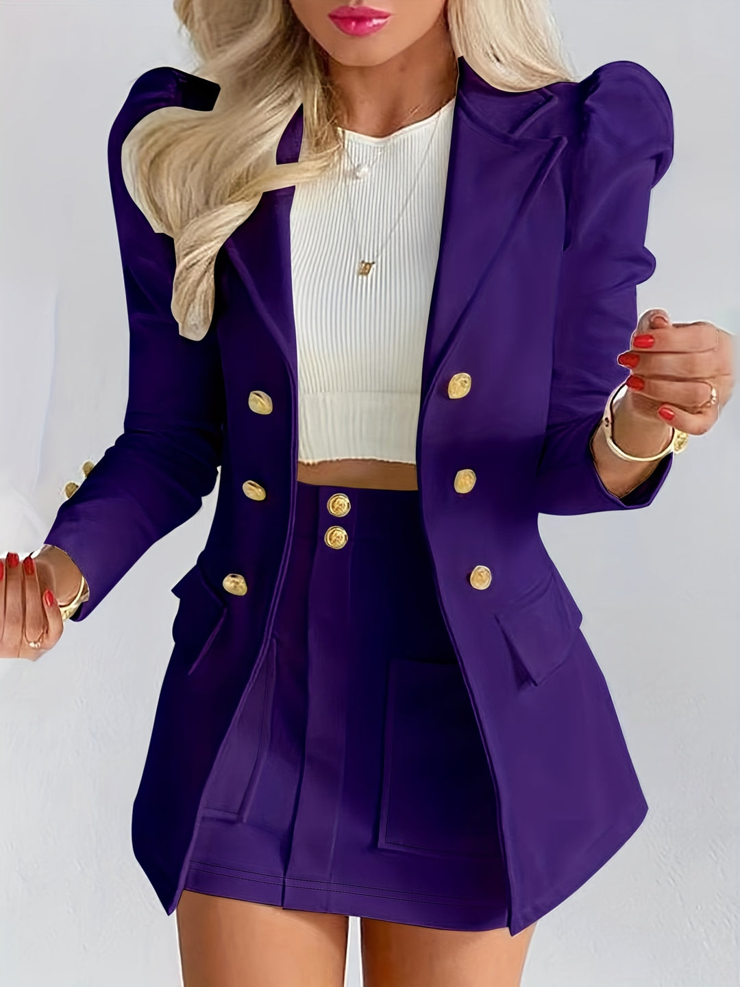 Elodie | Elegant Tailored Two-Piece Set