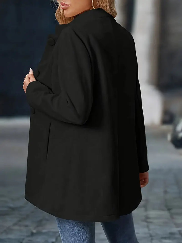 Maria | Refined Open-Front Tailored Coat